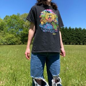 Neff Co Colorful Bear Graphic Tee